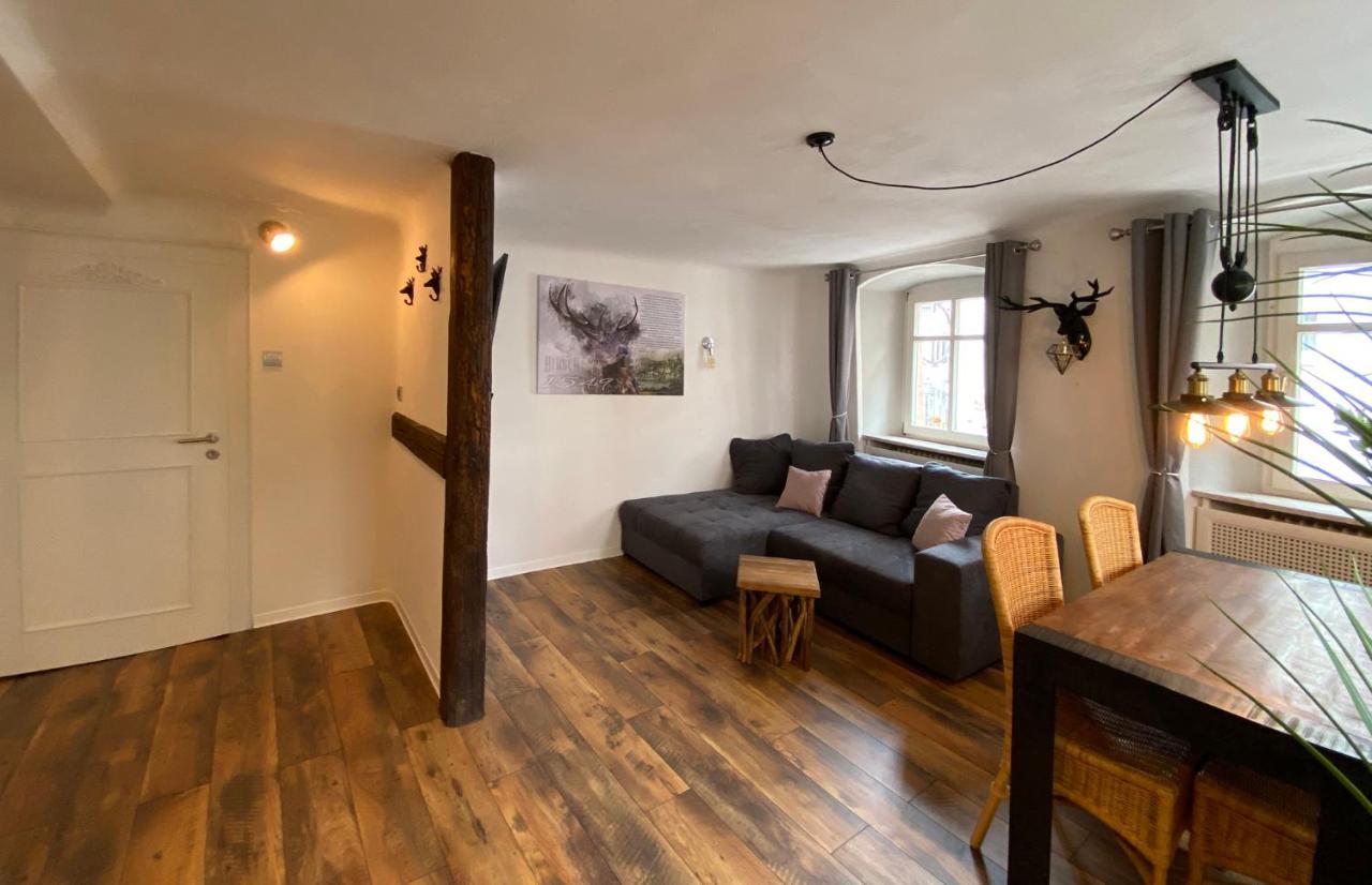 Appartement Schlossberg, Gasthaus Hirsch Hirschhorn Eksteriør bilde