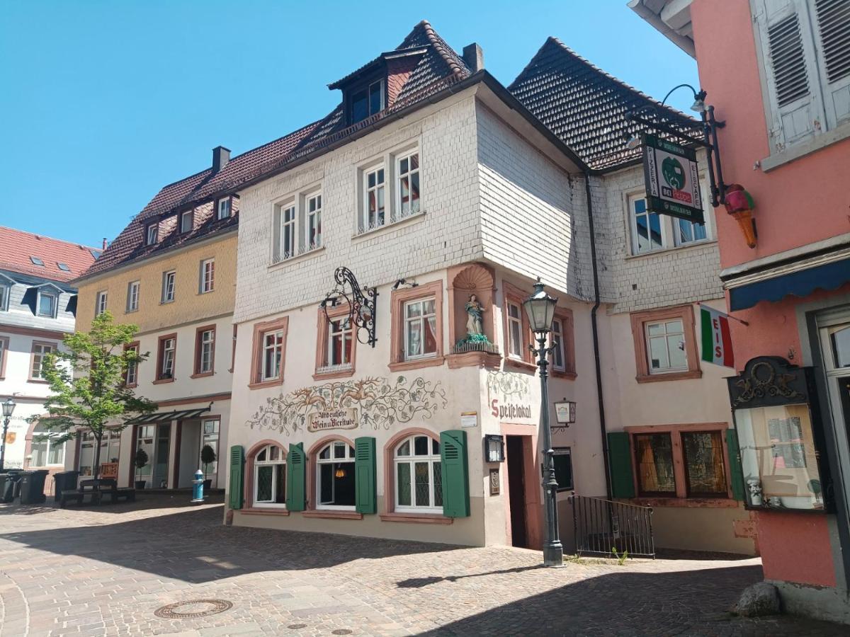 Appartement Schlossberg, Gasthaus Hirsch Hirschhorn Eksteriør bilde
